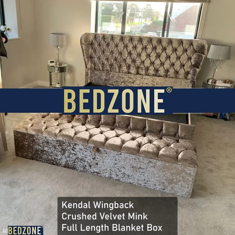 Kendal Butterfly Wingback Bed BEDZONE™