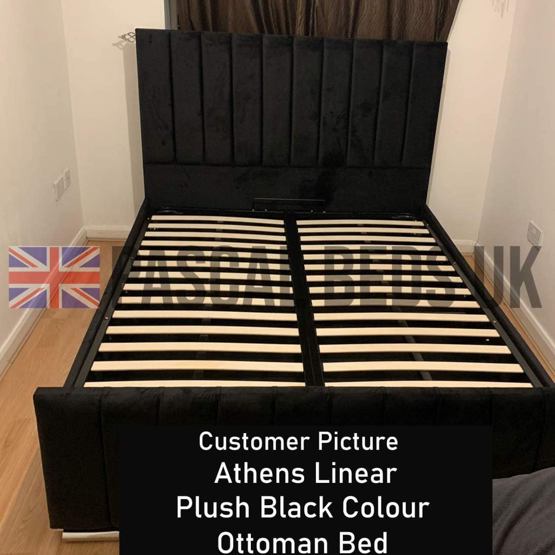 Athens Linear Designer Bed® PASCAL BEDS UK PSCL™