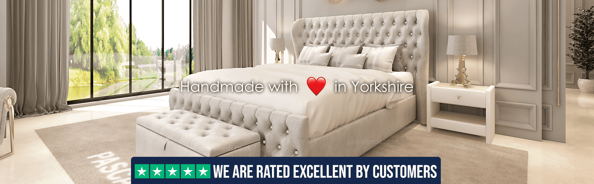 Pascal Beds PSCL™ Handmade Luxury Beds from Yorkshire