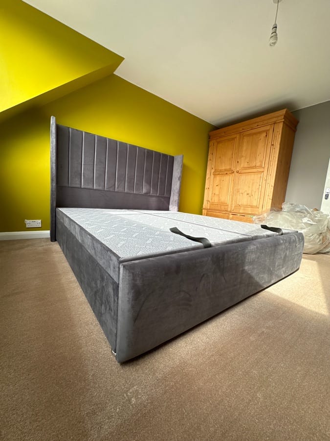 2023 Empire Bed Frame with Optional Ottoman Storage PASCAL BEDS UK