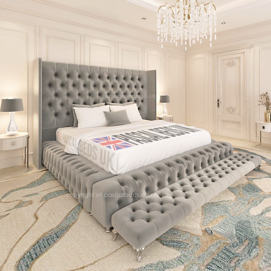 The Royal Wing Luxury Bed - PASCAL BEDS UK