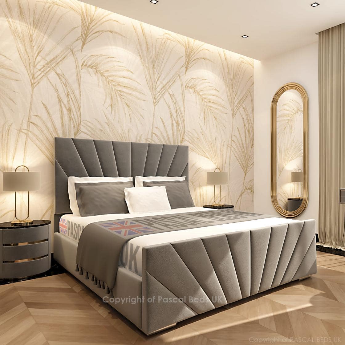 Tokyo Sunrise Designer Bed® PASCAL BEDS UK