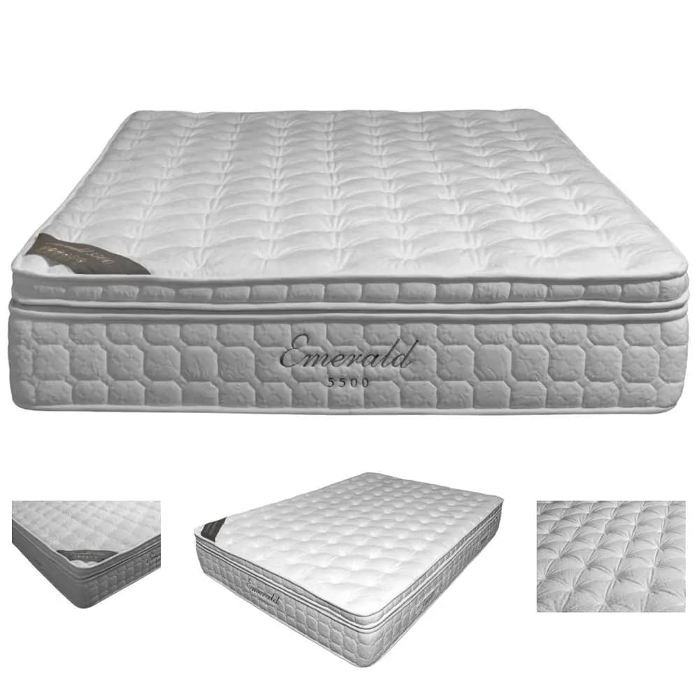 Emerald 5500 Series 1000 Pocket Soft Medium Mattress PASCAL BEDS UK