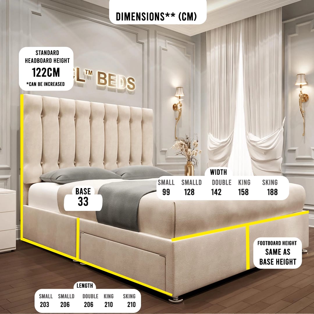 Virginia Drawer Dimensions