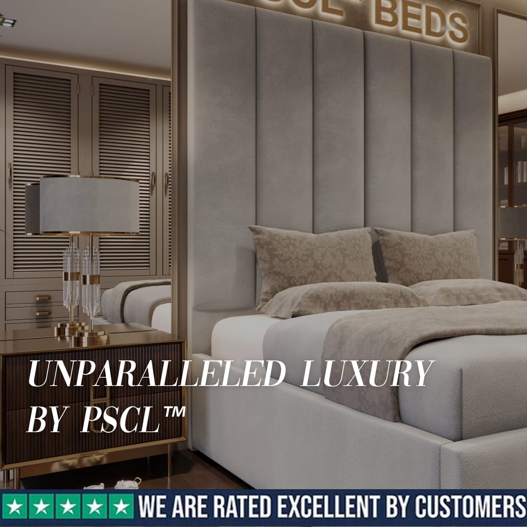 PSCL™ Beds Luxury Beds, Handmade with love in Yorkshire