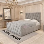 Victoria V Lined Designer Bed