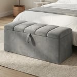 Linear Style Blanket Box