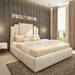 The 2024 Golden Crown Bed with Optional Ottoman Storage