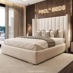 2025 Empire Bed Frame with Optional Ottoman Storage