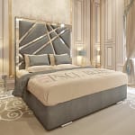 2024 Starlight Luxury Mirrored Bed Frame