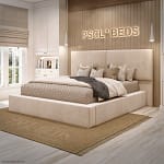 2025 Model Square Hotel Style Bed Frame