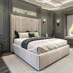 2025 Chicago High Headboard Bed Frame (2-Piece Headboard)