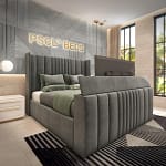 2025 Bedflix® Manhattan TV Bed Frame (27" to 43")