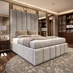 2026 Athena High Headboard Bed Frame (2-Piece Headboard)