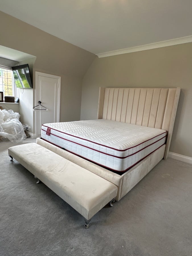 2024 Empire Bed Frame with Optional Ottoman Storage PASCAL BEDS UK